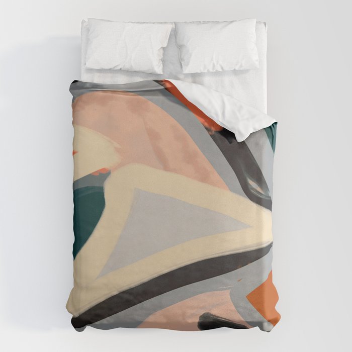 Modern Abstract Art 153 Duvet Cover Gallery Image 6