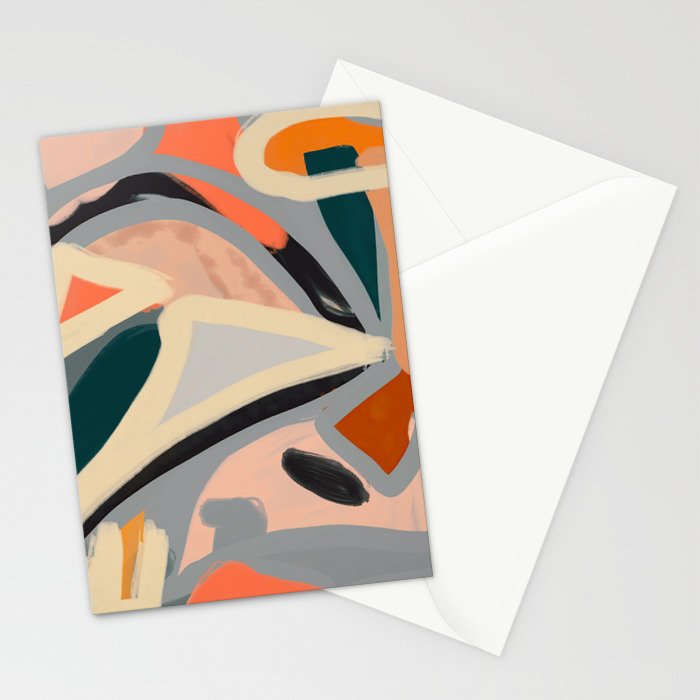 Modern Abstract Art 153 Stationery Card Gallery Image 2
