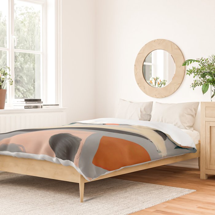 Modern Abstract Art 153 Duvet Cover Gallery Image 2
