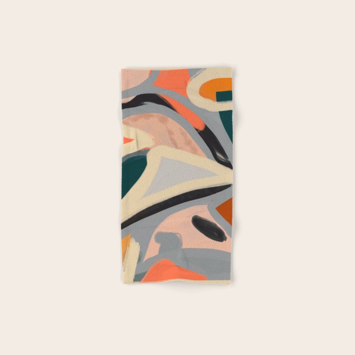 Modern Abstract Art 153 Bath Towel Gallery Image 1