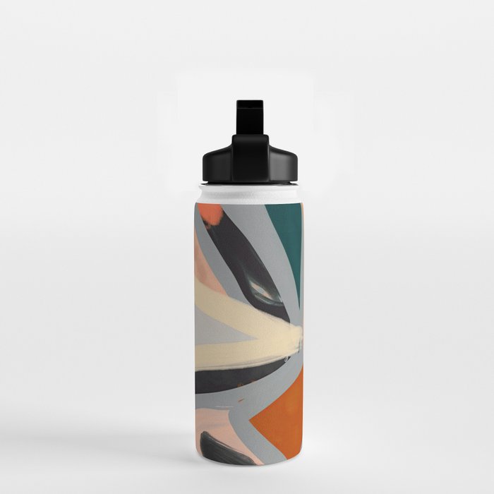 Modern Abstract Art 153 Water Bottle Gallery Image 2
