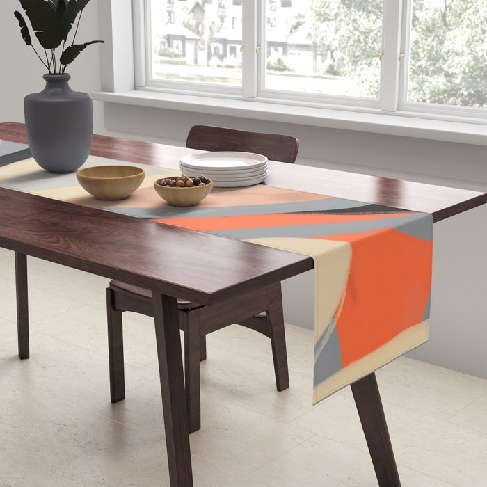 Modern Abstract Art 153 Table Runner Gallery Image 2