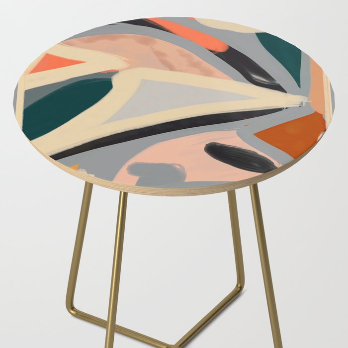 Modern Abstract Art 153 Side Table Gallery Image 2