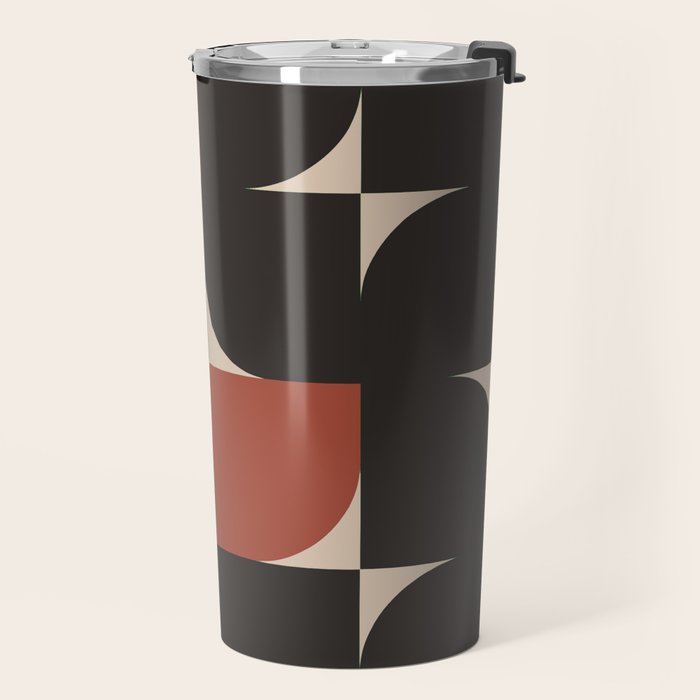 Geometric Shapes 254 Travel Mug Gallery Image 2