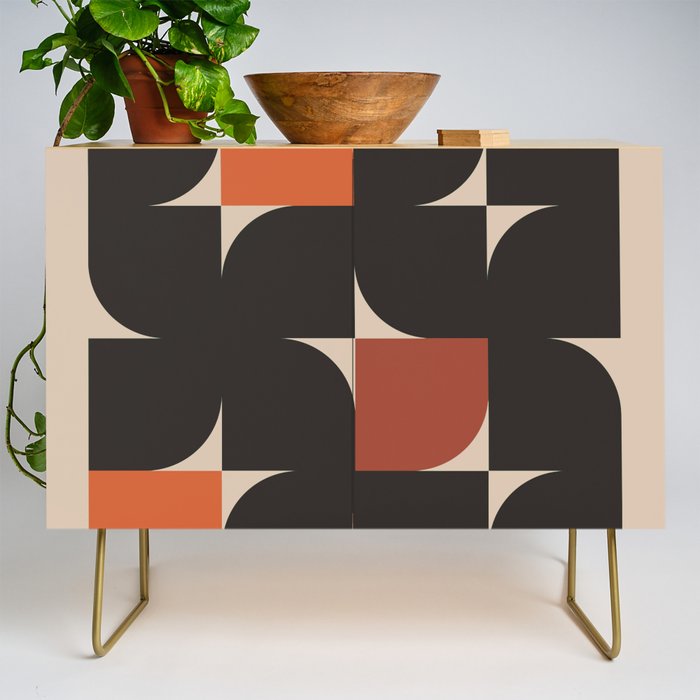 Geometric Shapes 254 Credenza Gallery Image 1