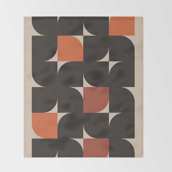 Geometric Shapes 254 Throw Blanket Gallery Image 2