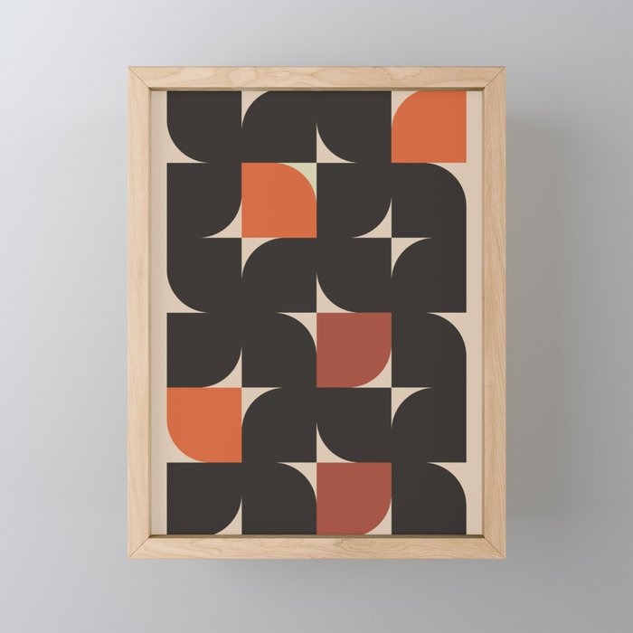 Geometric Shapes 254 Mini Art Print Gallery Image 1