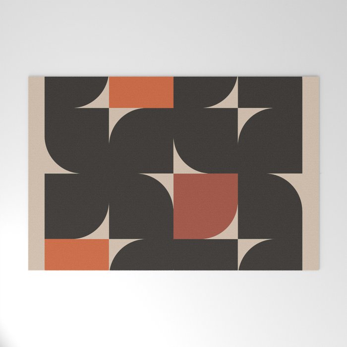Geometric Shapes 254 Welcome Mat Gallery Image 1