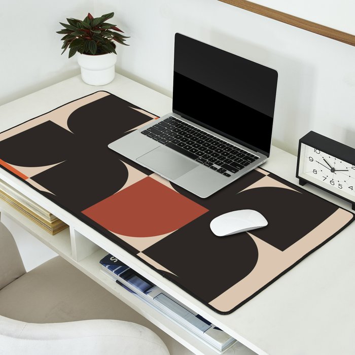 Geometric Shapes 254 Desk Mat Gallery Image 2