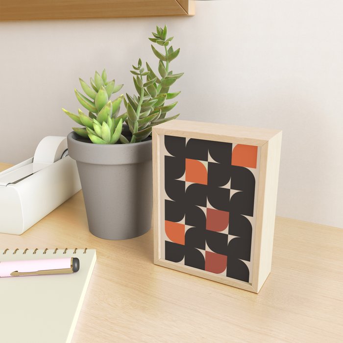 Geometric Shapes 254 Mini Art Print Gallery Image 2
