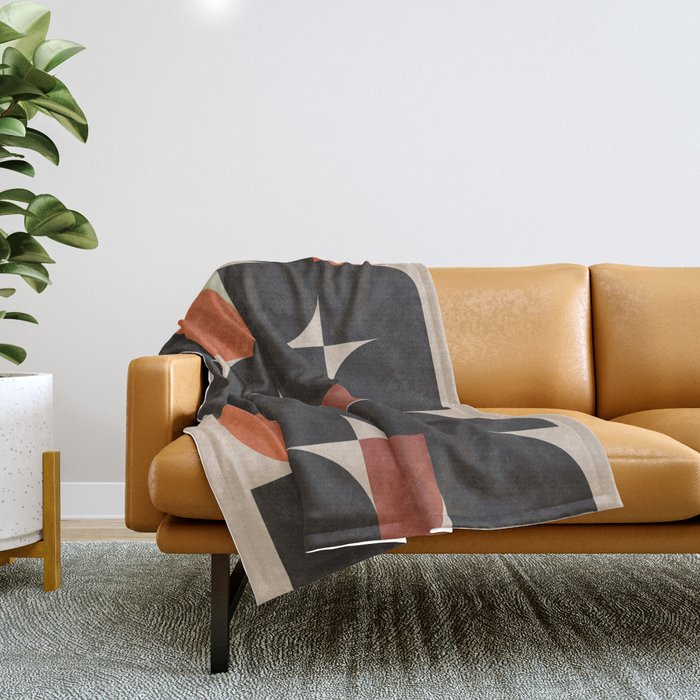 Geometric Shapes 254 Throw Blanket Gallery Image 1