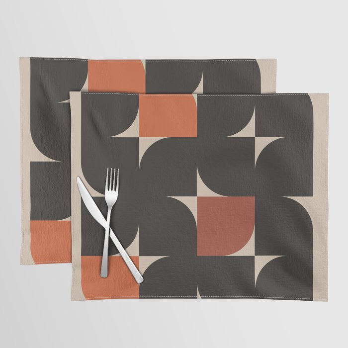 Geometric Shapes 254 Placemat Gallery Image 1