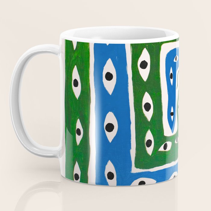 The Good Eye Snake Green/Blue Coffee Mug Gallery Image 3