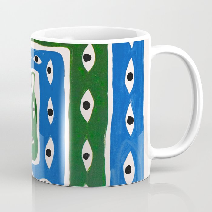 The Good Eye Snake Green/Blue Coffee Mug Gallery Image 1