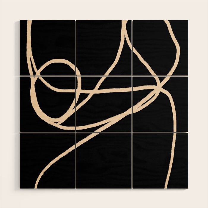 Infinite loop III - Curated collection Wood Wall Art Gallery Image 1