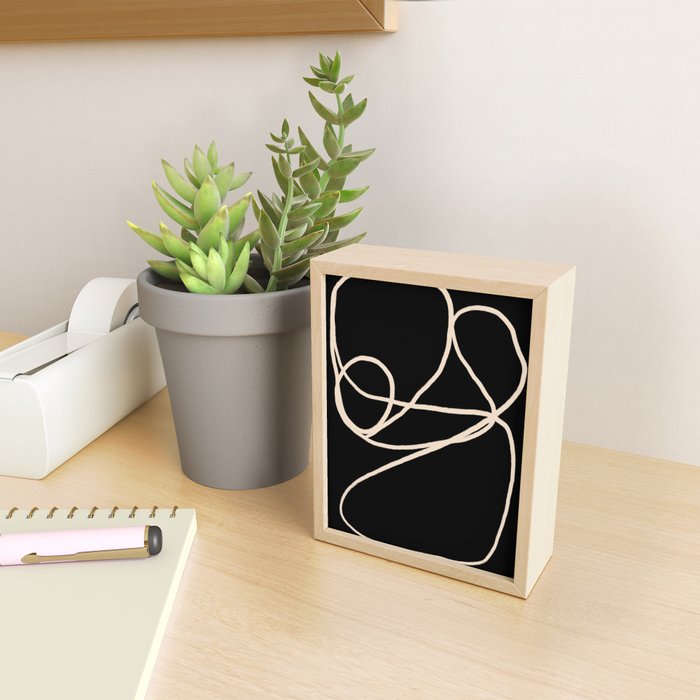 Infinite loop III - Curated collection Mini Art Print Gallery Image 2