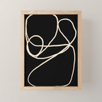 Infinite loop III - Curated collection Mini Art Print Gallery Image 1