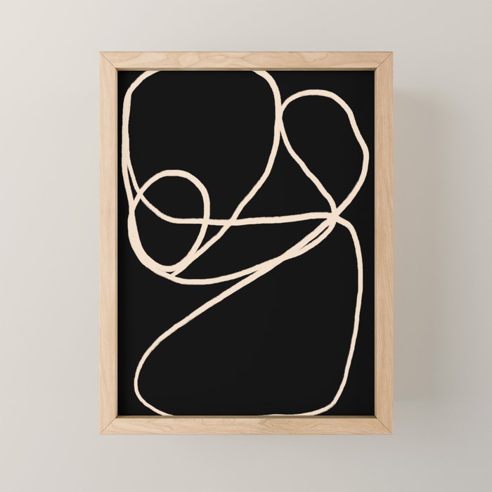 Infinite loop III - Curated collection Mini Art Print Gallery Image 1