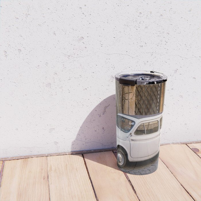 Trastevere Street - Travel Photography, Rome Italy Travel Mug Gallery Image 4