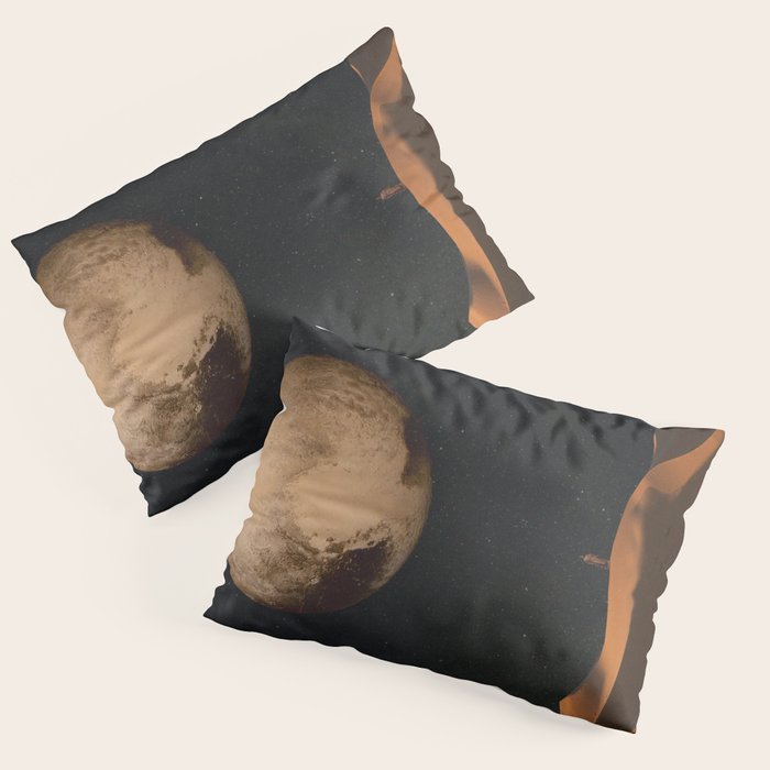 a Golden space glimpse Pillow Sham Gallery Image 3