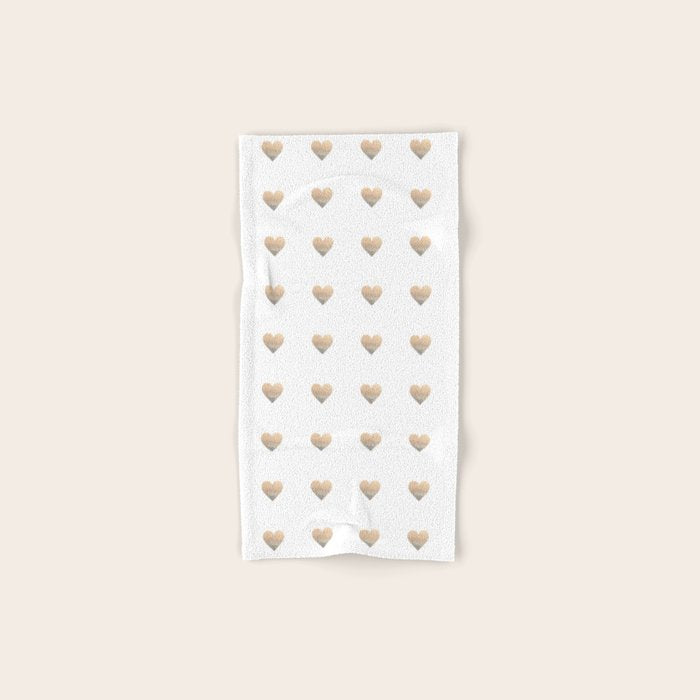 GOLD HEART Bath Towel Gallery Image 1