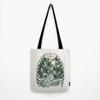 Cat and Plant 56 Tote Bag Gallery Image 2