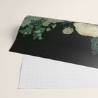 Japandi Wall Art Floral Print Maximalist Botanical Sage Green Flower Painting Japanese Forest poster Wrapping Paper Gallery Image 2