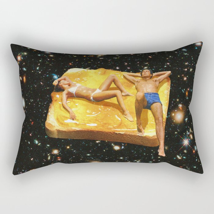 Space Jam - On Toast Rectangular Pillow Gallery Image 1