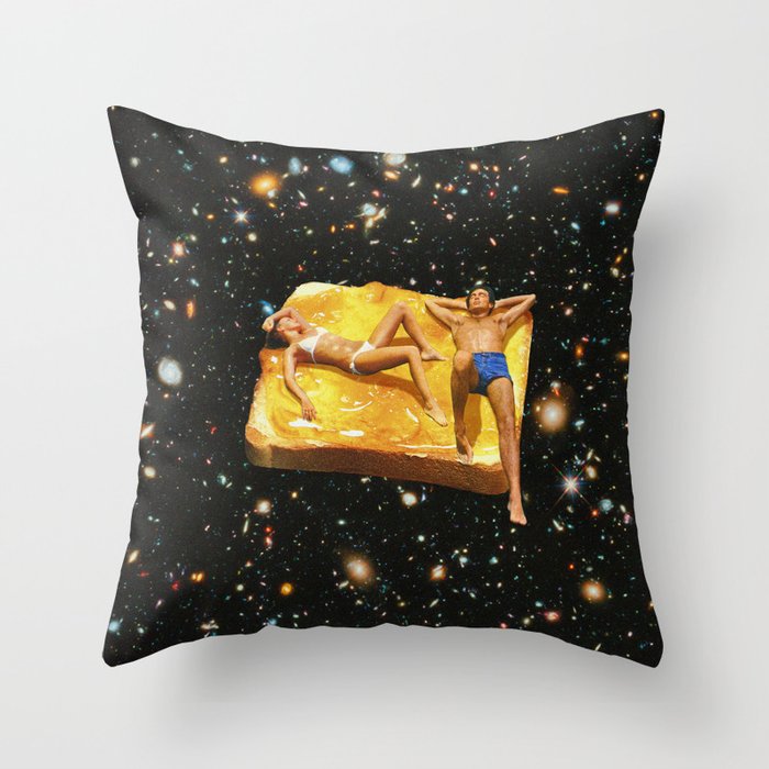 Space Jam - On Toast Throw Pillow Gallery Image 6