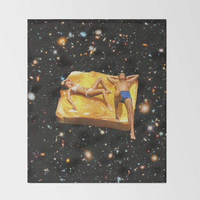 Space Jam - On Toast Throw Blanket Gallery Image 2