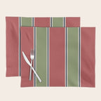 Christmas Stripes Winter 2025 Placemat Gallery Image 1