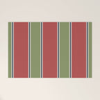 Christmas Stripes Winter 2025 Welcome Mat Gallery Image 1