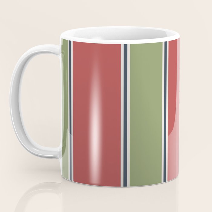 Christmas Stripes Winter 2025 Coffee Mug Gallery Image 3