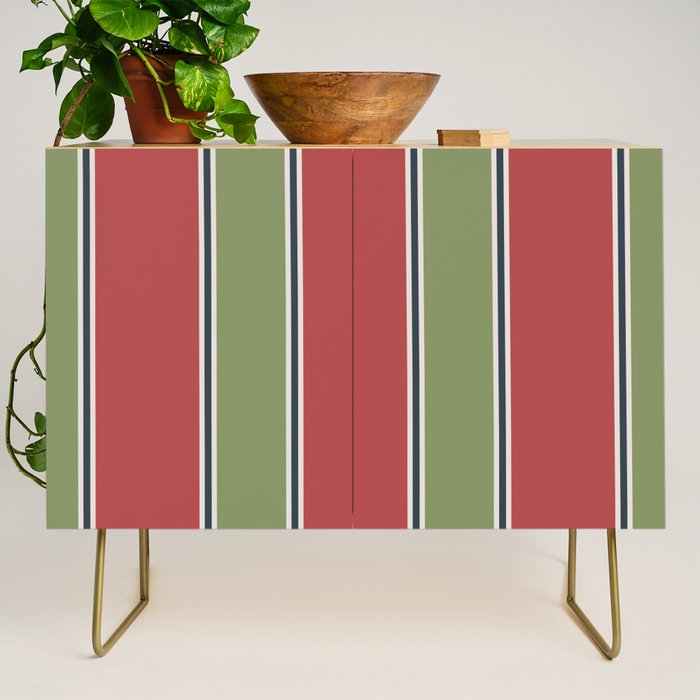 Christmas Stripes Winter 2025 Credenza Gallery Image 1