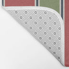 Christmas Stripes Winter 2025 Bath Mat Gallery Image 2
