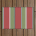 Christmas Stripes Winter 2025 Outdoor Rug Gallery Image 1