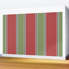 Christmas Stripes Winter 2025 Wall Mural Gallery Image 2