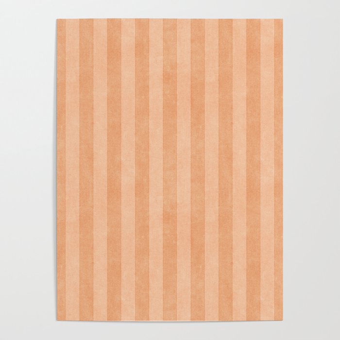 STRIPES - 004 - peach Poster Gallery Image 4