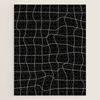 Warp Grid: Midnight Black Edition Jigsaw Puzzle Gallery Image 1