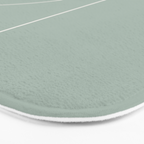 Modern Minimal Line Abstract XXXIX Bath Mat Gallery Image 3
