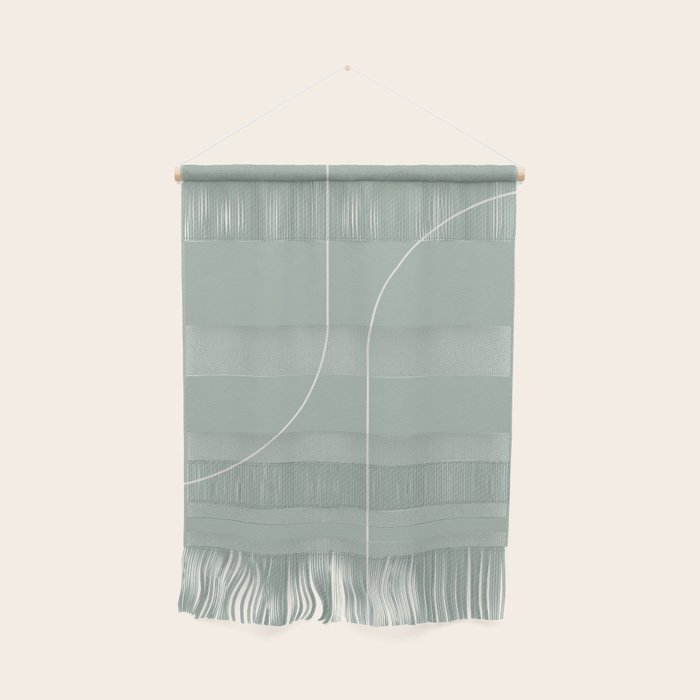 Modern Minimal Line Abstract XXXIX Wall Hanging Gallery Image 1