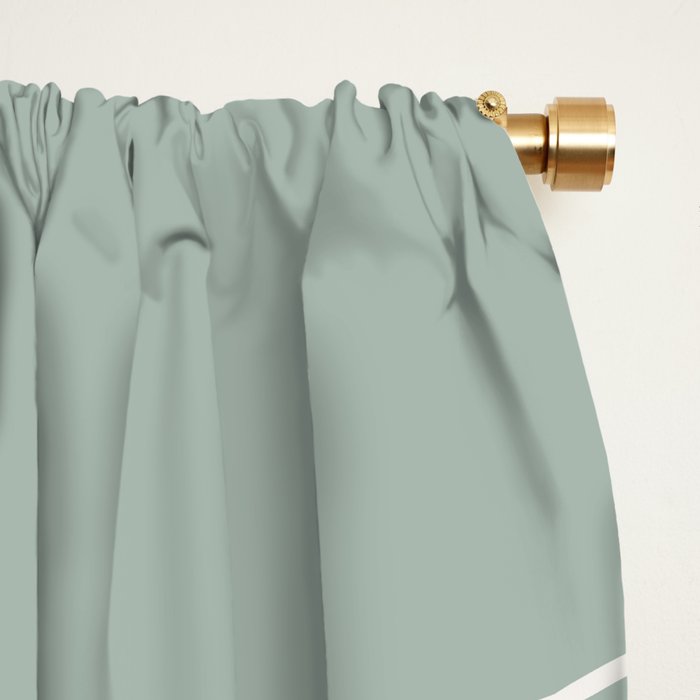 Modern Minimal Line Abstract XXXIX Window Curtain Gallery Image 2