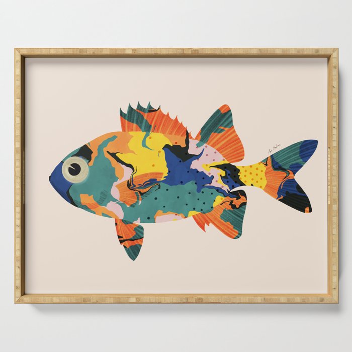 Fish  Serving Tray Gallery Image 1