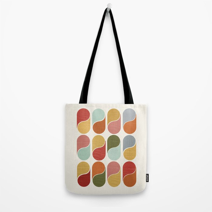 Colorful modern abstract Tote Bag Gallery Image 2