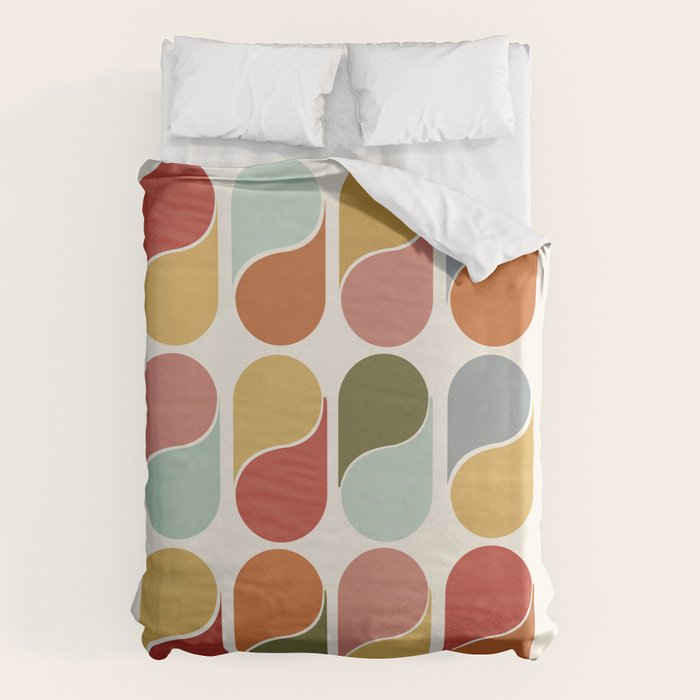 Colorful modern abstract Duvet Cover Gallery Image 6