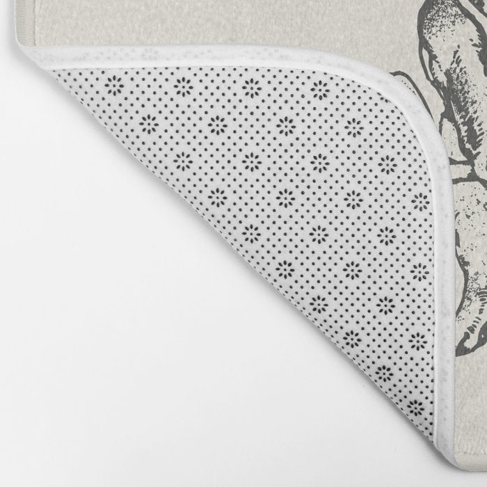 English Bulldog Lift Bath Mat Gallery Image 2