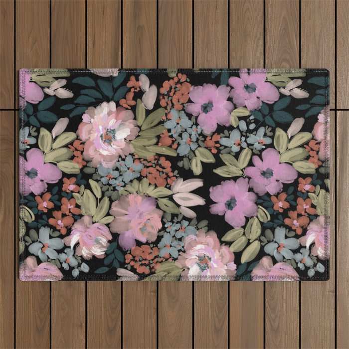 Viv Bloom Outdoor Rug Gallery Image 1