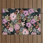 Viv Bloom Outdoor Rug Gallery Image 1