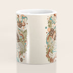 Lost Portal: Parasaurolophus | Retro Rainbow Palette | Dinosaur Science Fiction Art Coffee Mug Gallery Image 4