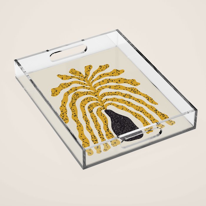 Modern Vase #3 Acrylic Tray Gallery Image 1